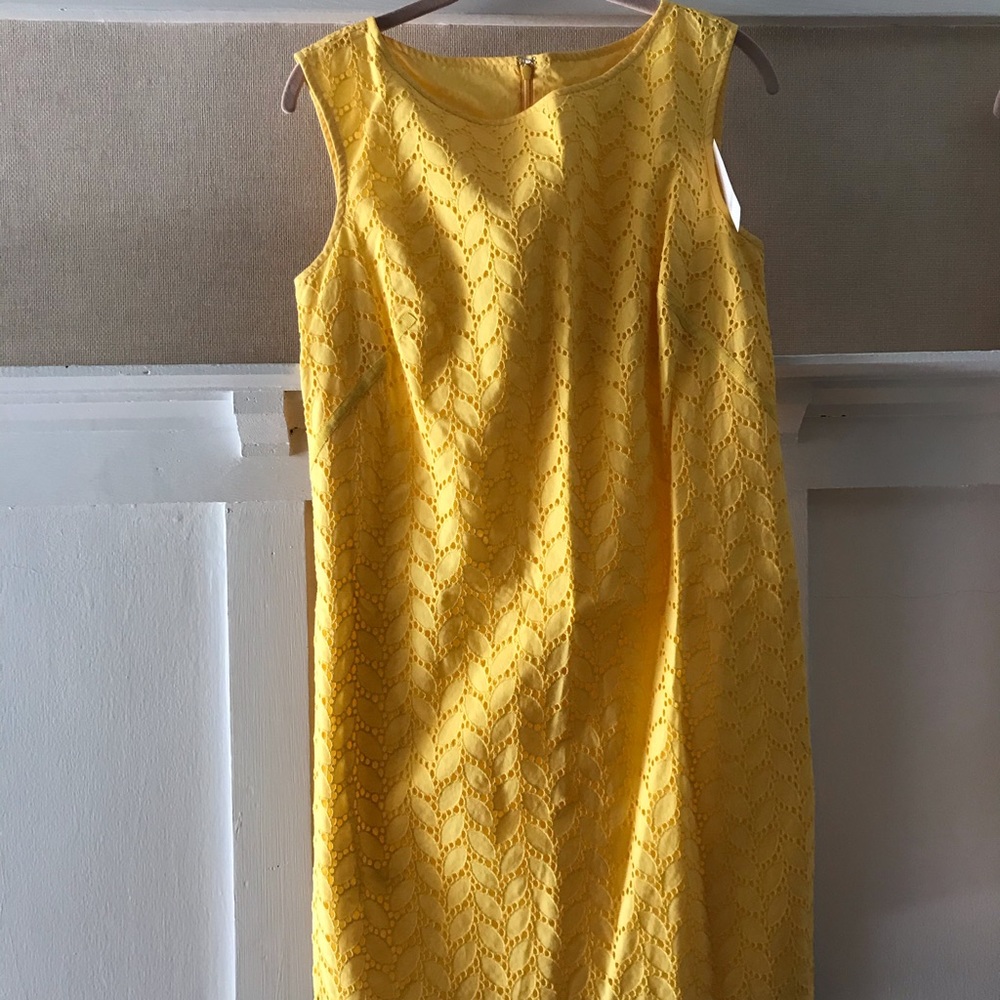 Loft Eyelet dress